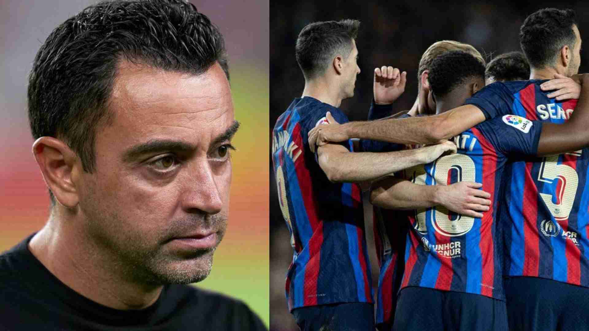 Los quiere afuera del FC Barcelona: Xavi sale de 3 jugadores en este 2023
