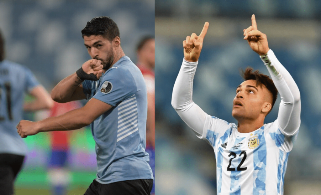 Uruguay y Argentina por Eliminatorias.