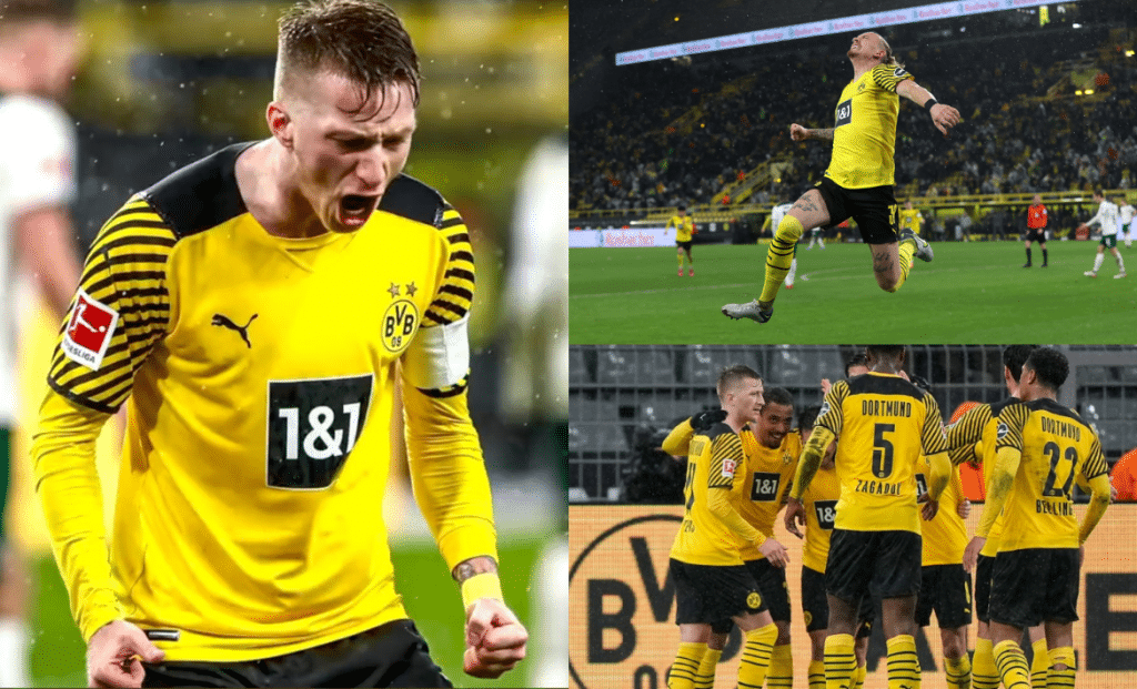 Borussia Dortmund golea sin piedad al Gladbach