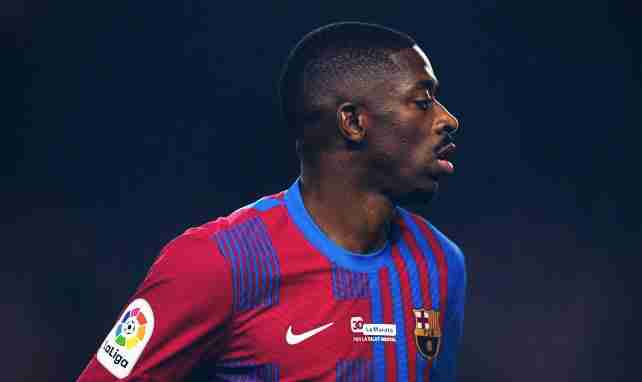 Ousmane Dembélé en Barcelona. Foto: Getty Images.