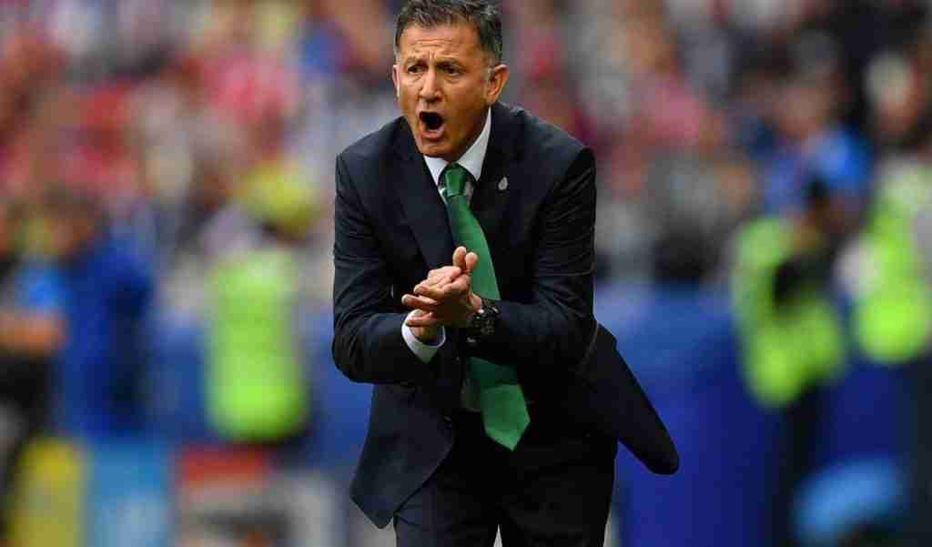 Osorio en la selección de México. Foto: AFP.