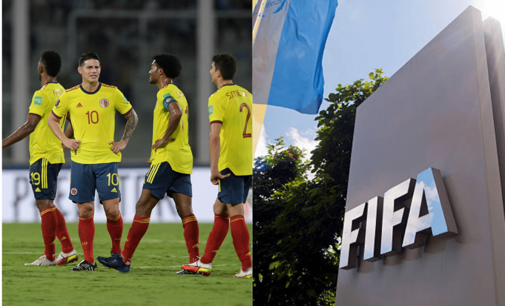 Selección Colombia eliminada de Catar 2022
