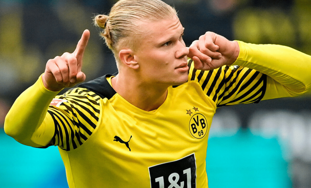 Erling Haaland, en el Borussia Dortmund