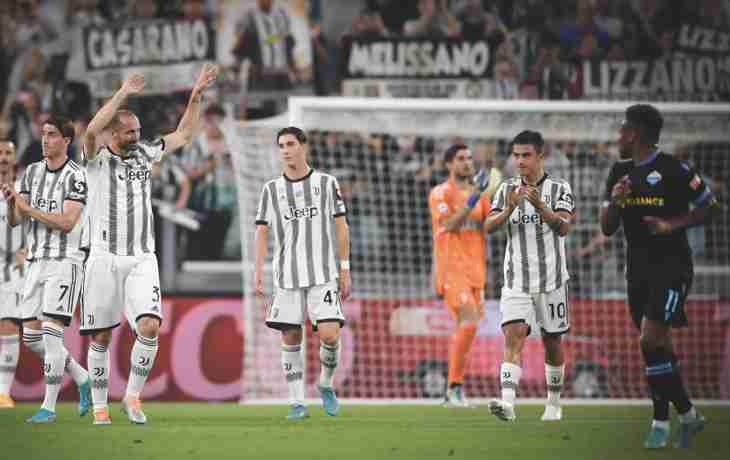 Giorgio Chiellini en su despedida. Foto: Juventus.