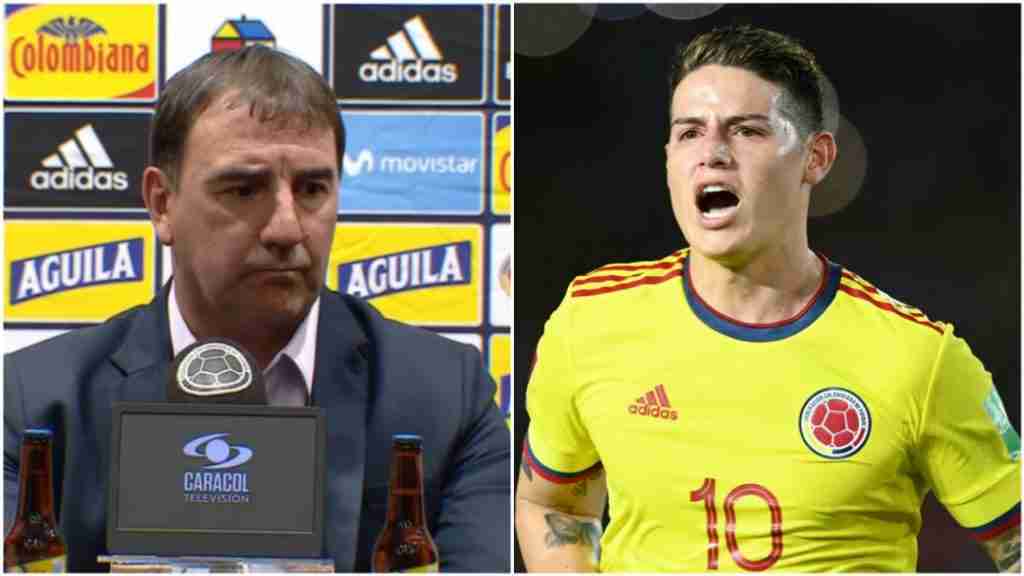 Nestor Lorenzo habló sobre James Rodríguez en su presentación como nuevo entrenador de la selección Colombia