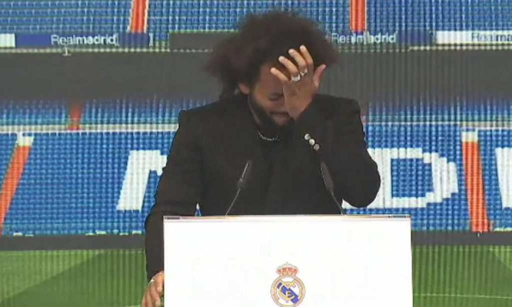 Marcelo se despidió del Real Madrid.