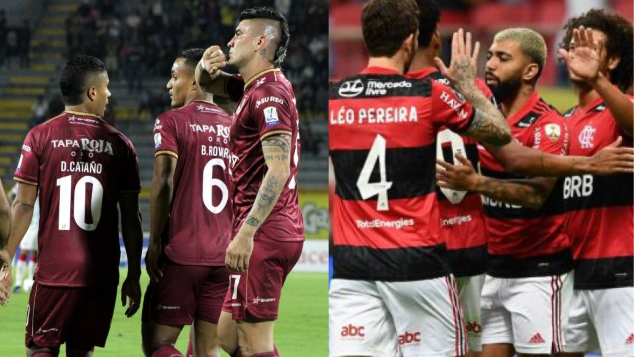 Deportes Tolima vs Flamengo.