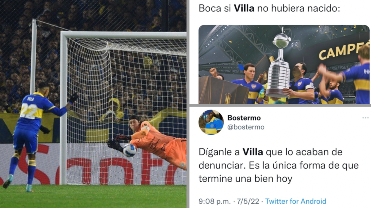 Los memes contra Villa. Foto: Conmebol / Twitter.
