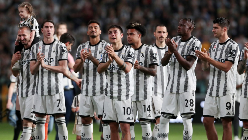 Plantel de Juventus. Foto: Juventus.