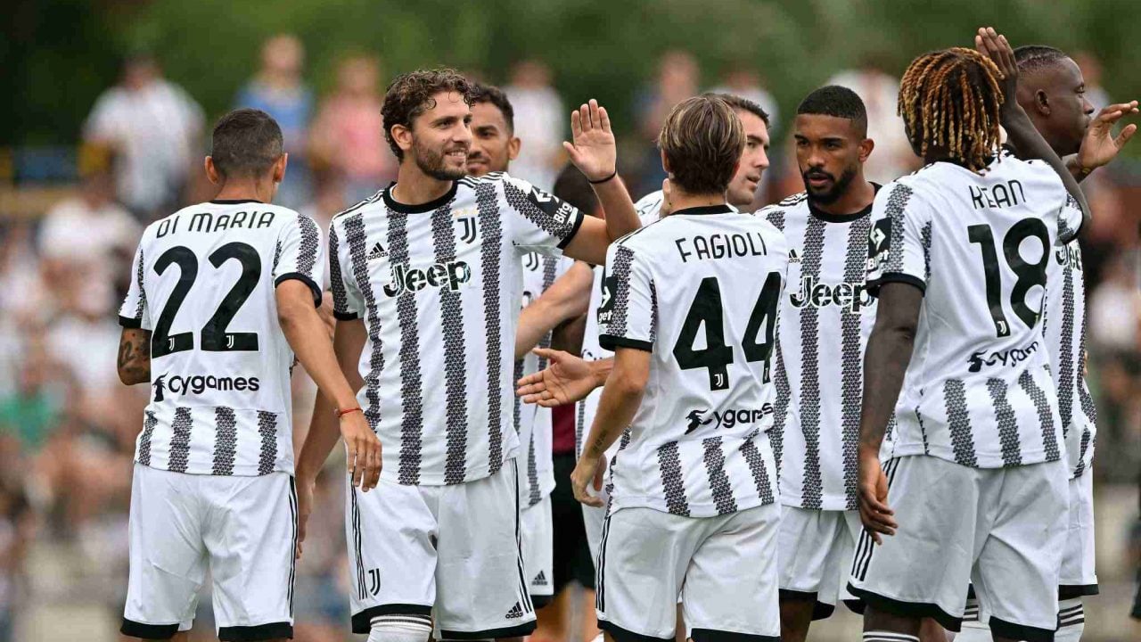 Celebración de gol de Juventus. Foto: Juventus.