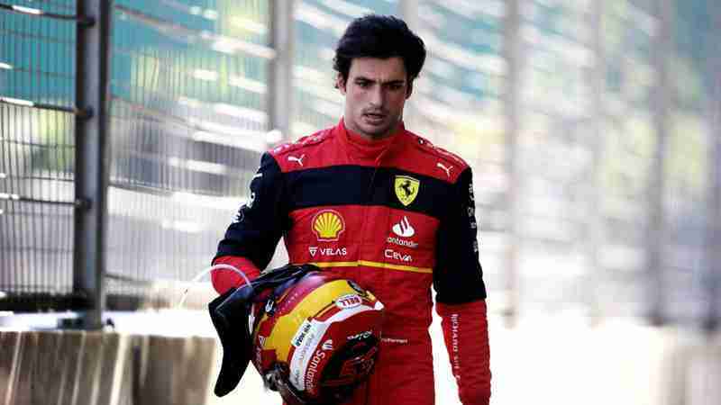 Sainz con la Scuderia Ferrari