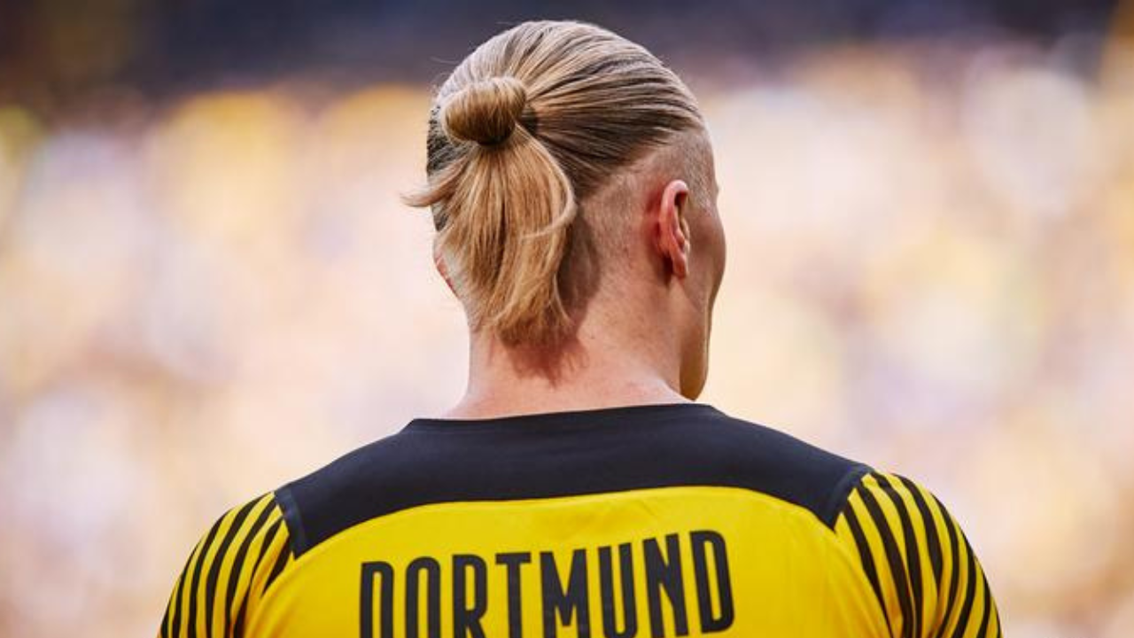 Erling Haaland en Dortmund. Foto: Getty Images.