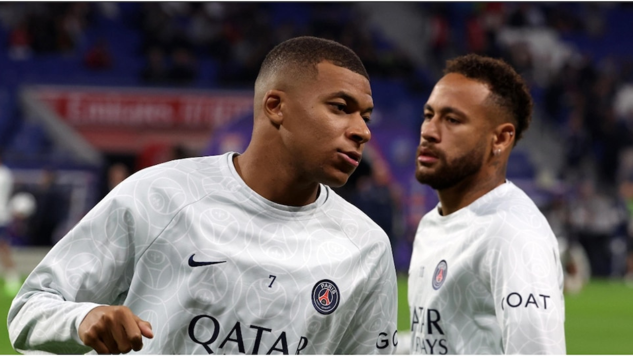Neymar y Mbappé. Foto: Getty Images.