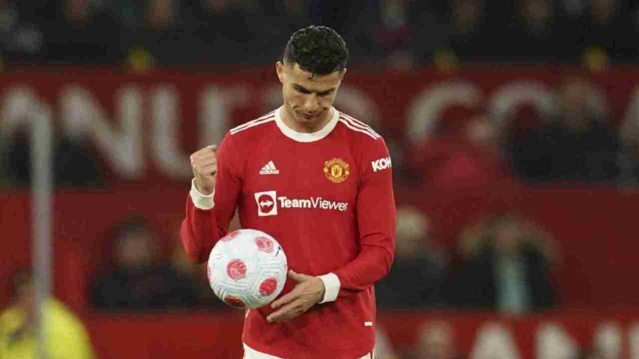 Cristiano Ronaldo no es titular en Manchester United.