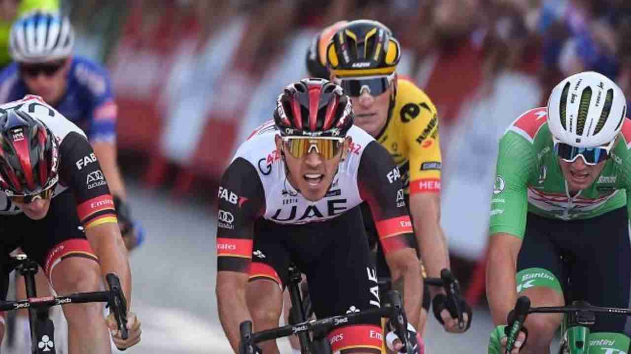 Sebastián Molano ganó la última etapa de La Vuelta 2022. Foto: UAE Team.