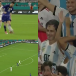 Golazo de Lionel Messi ante Honduras - hinchas celebrando