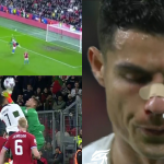 Cristiano Ronaldo sufre fuerte golpe ante República Checa