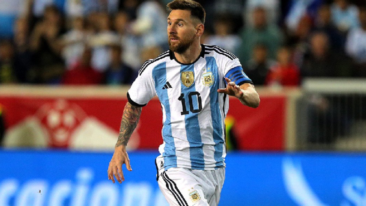 Lionel Messi en Argentina. Foto: AFA.