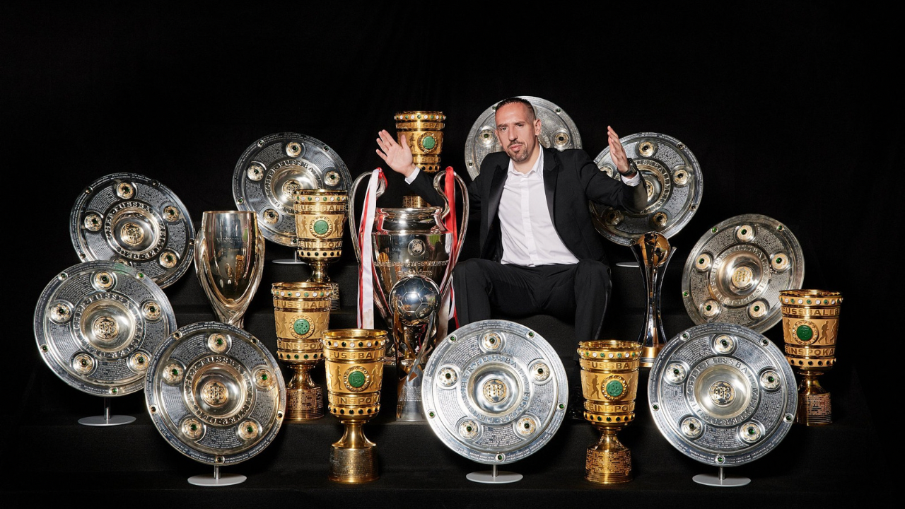 Franck Ribéry se despide. Foto: Bayern Múnich.