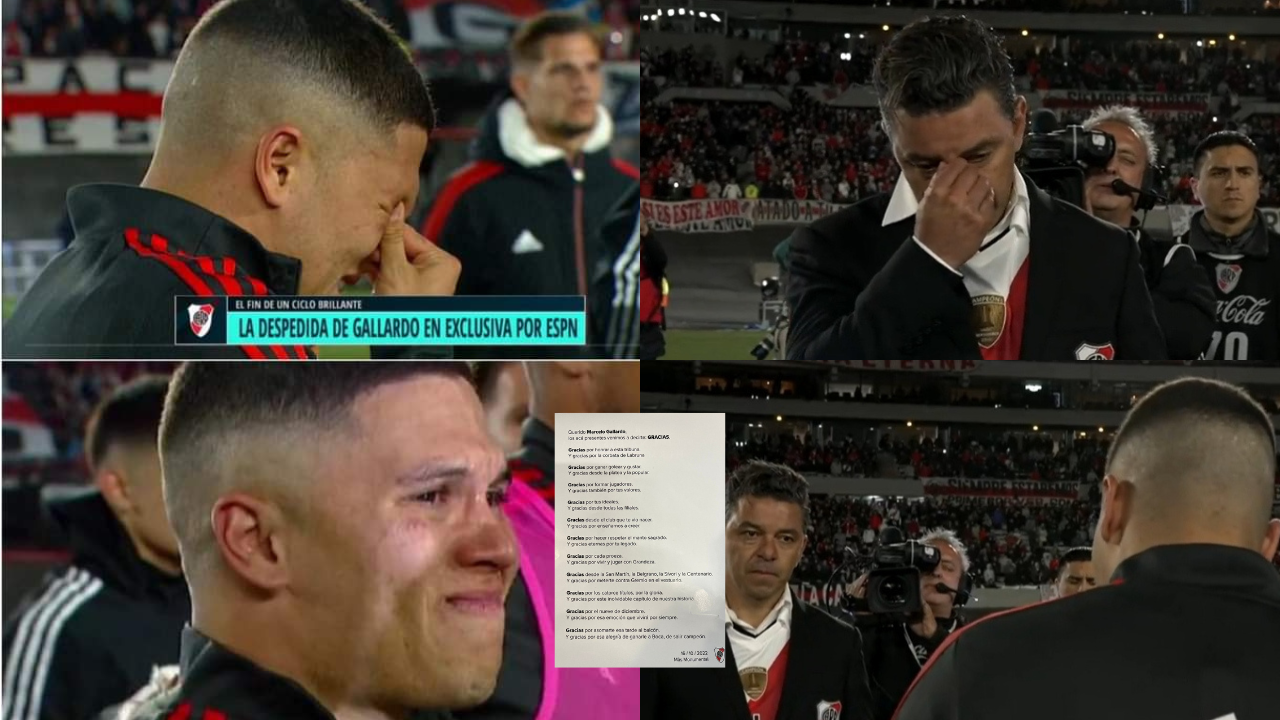 Juan Fernando Quintero llora