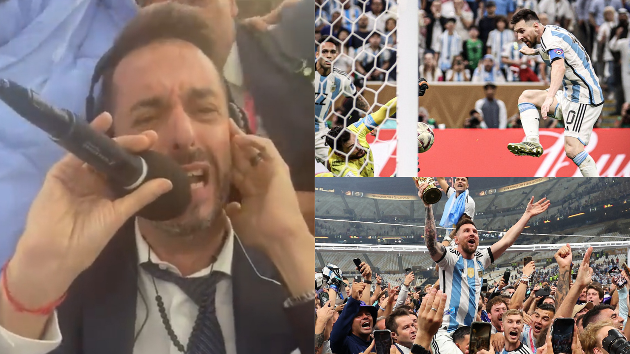 Narración emotiva de Pablo Giralt en la final del Mundial