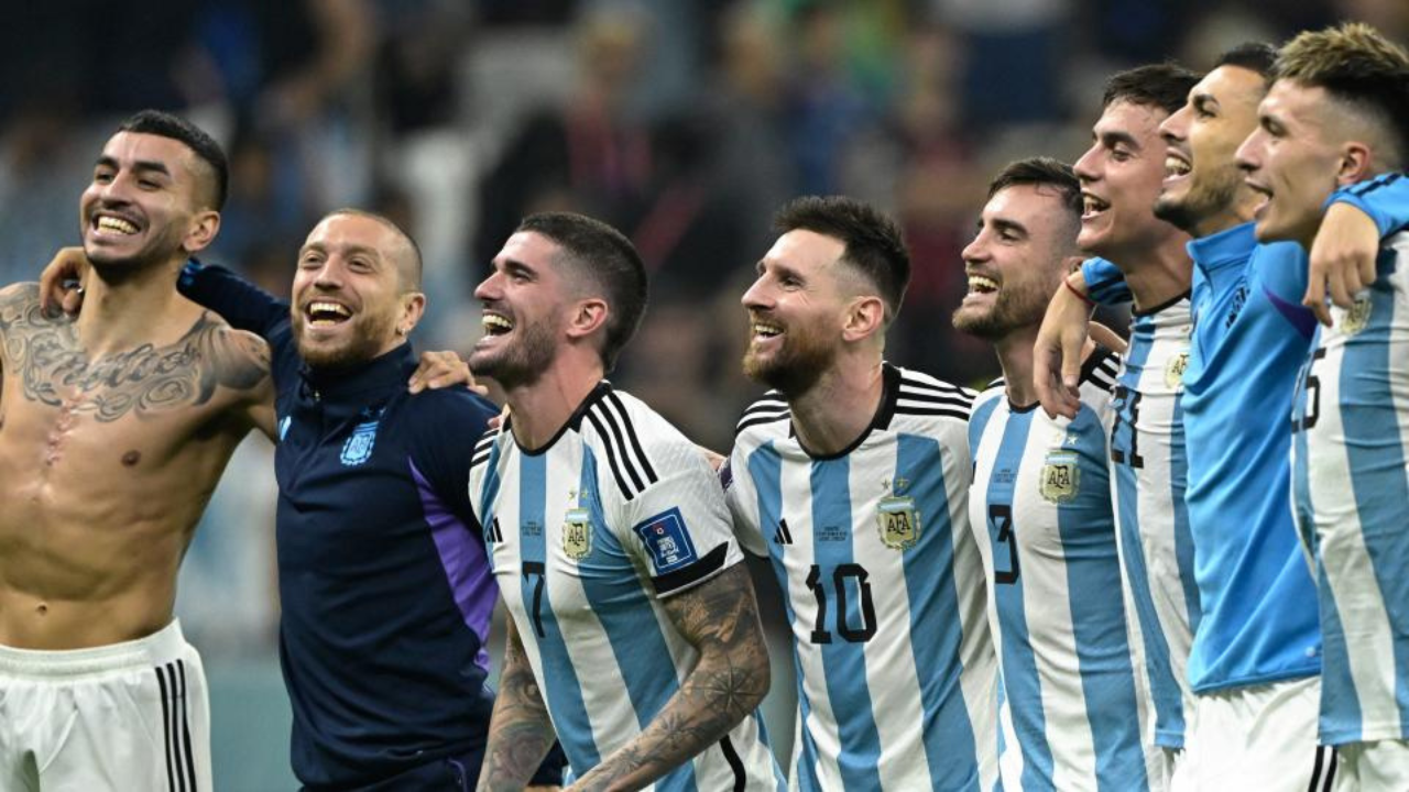 El plantel argentino. Foto: Getty Images.