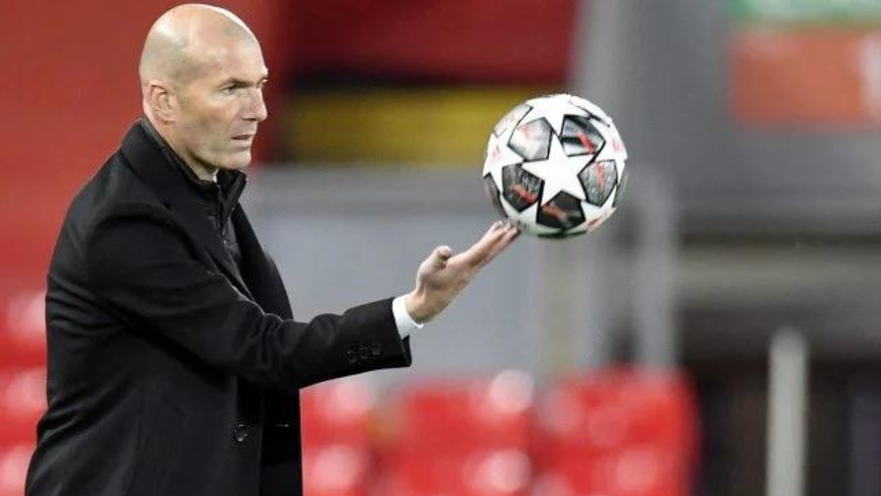 Zinedine Zidane Champions League PSG