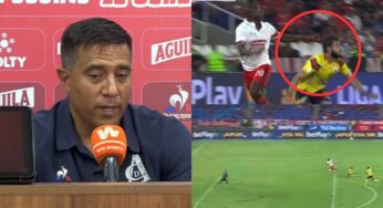 «No soy de lloriquear»: ¿Mensaje al Junior? César Farías protestó por el gol anulado al América de Cali
